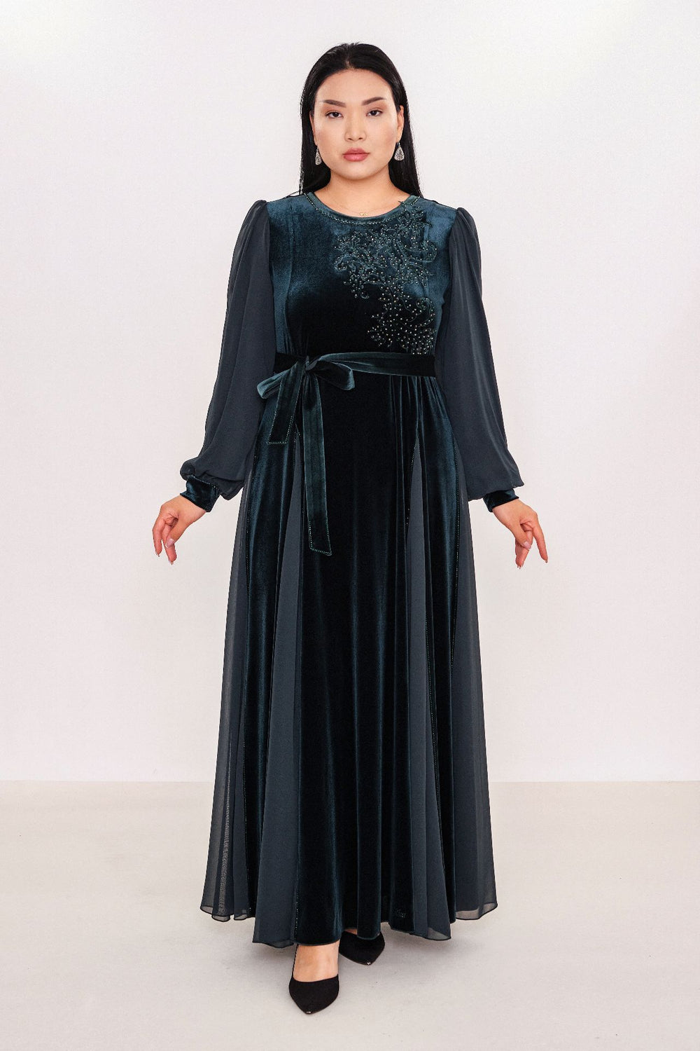 Ksas - Plus Size Dress (KSAS32367) - 8690200074486