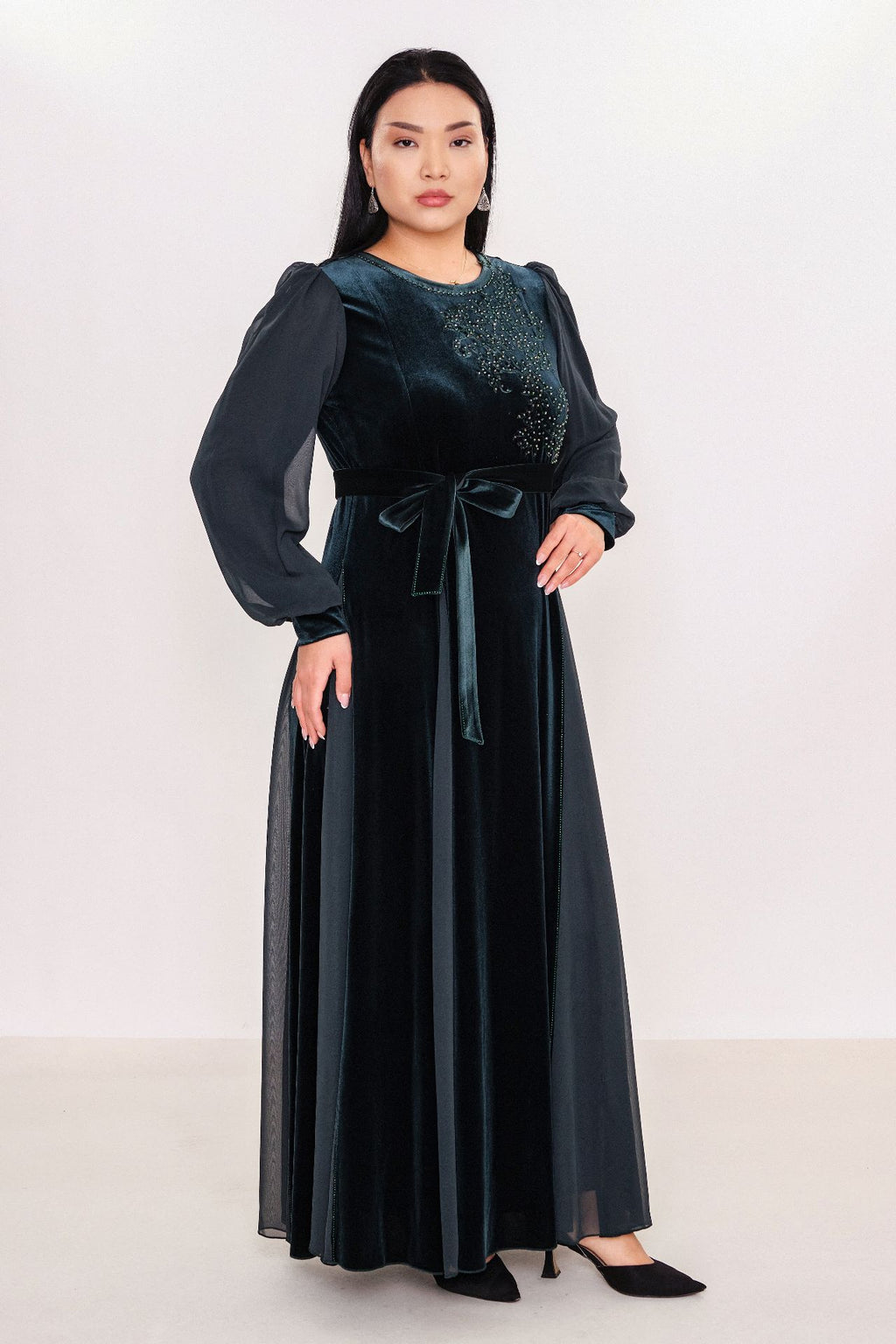 Ksas - Plus Size Dress (KSAS32367) - 8690200074486