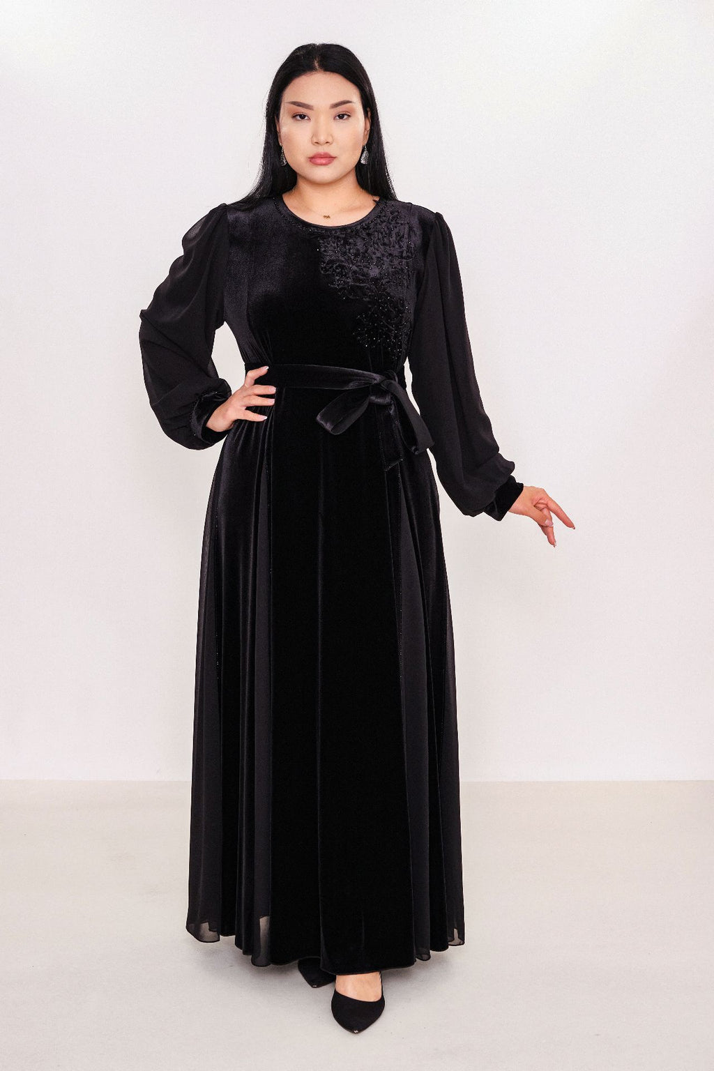 Ksas - Plus Size Dress (KSAS32367-1) - 8690200074493