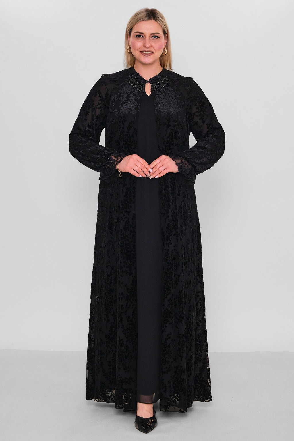 Ksas - Plus Size Dress (KSAS32383) - 8690200074912