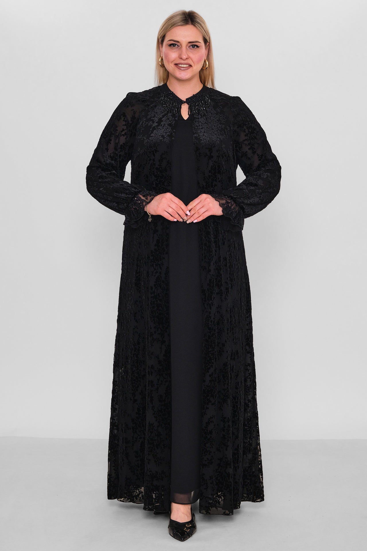 Ksas - Plus Size Dress (KSAS32383) - 8690200074912