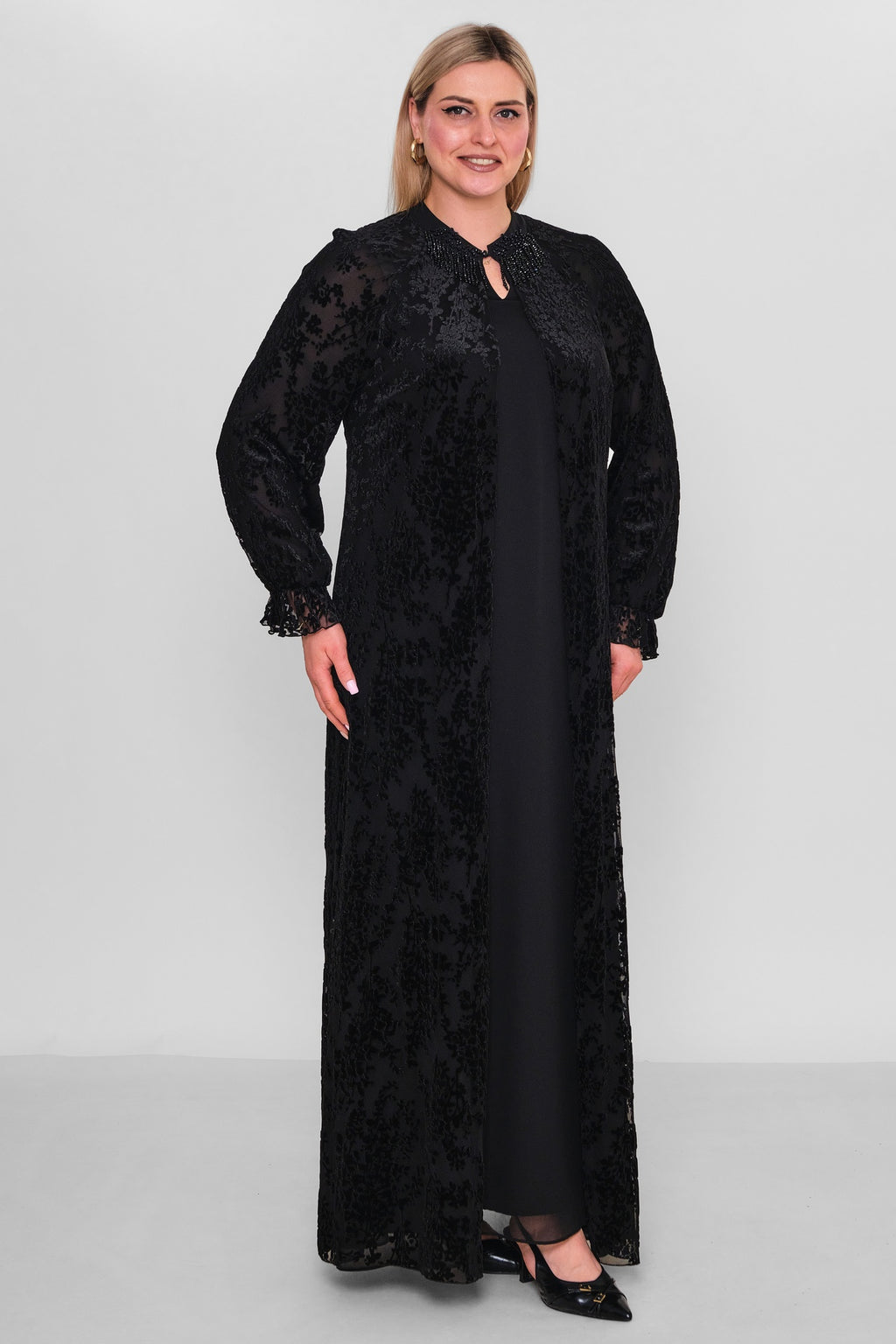 Ksas - Plus Size Dress (KSAS32383) - 8690200074912