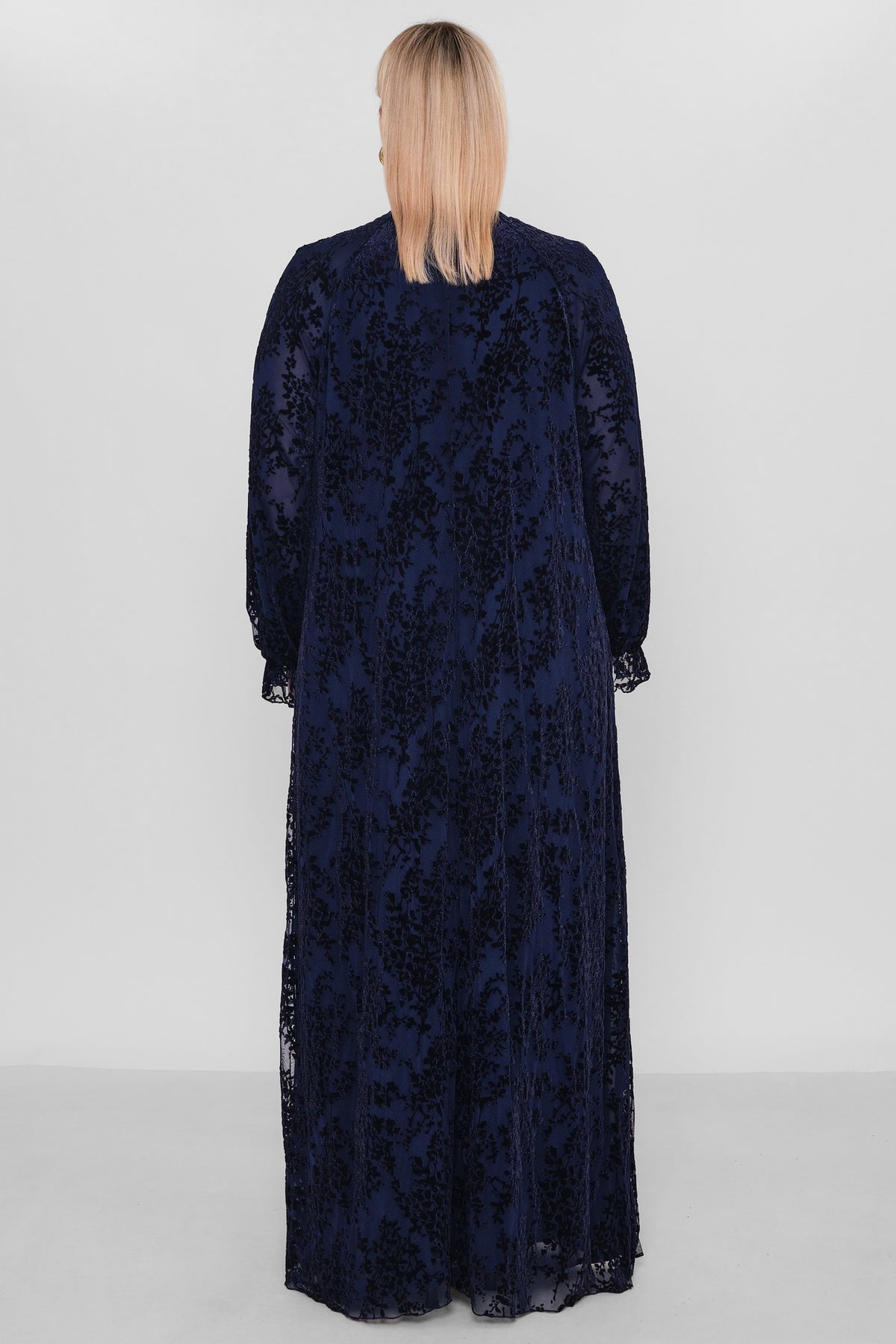 Ksas - Extended Plus Size Dress (KSAS32383-1) - 8690200074943
