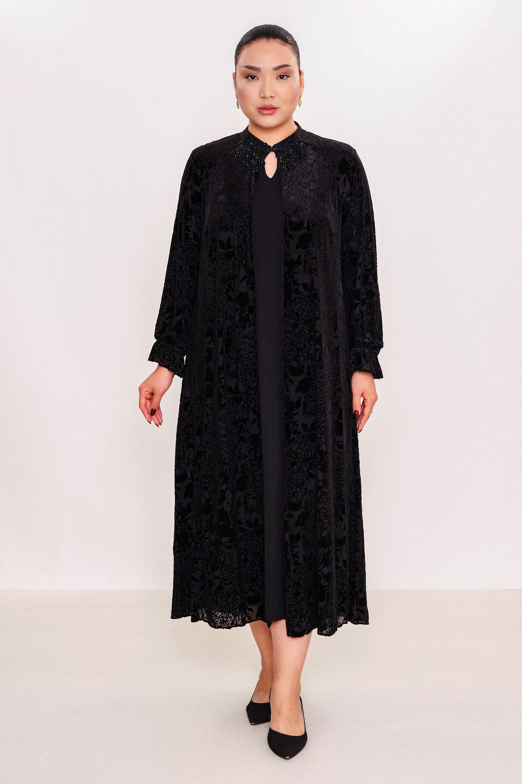 Ksas - Plus Size Dress (KSAS32384) - 8690200075285
