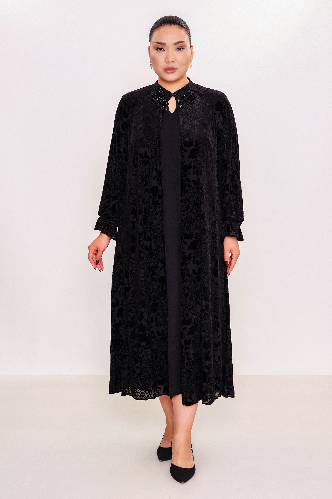 Ksas - Plus Size Dress (KSAS32384) - 8690200075285