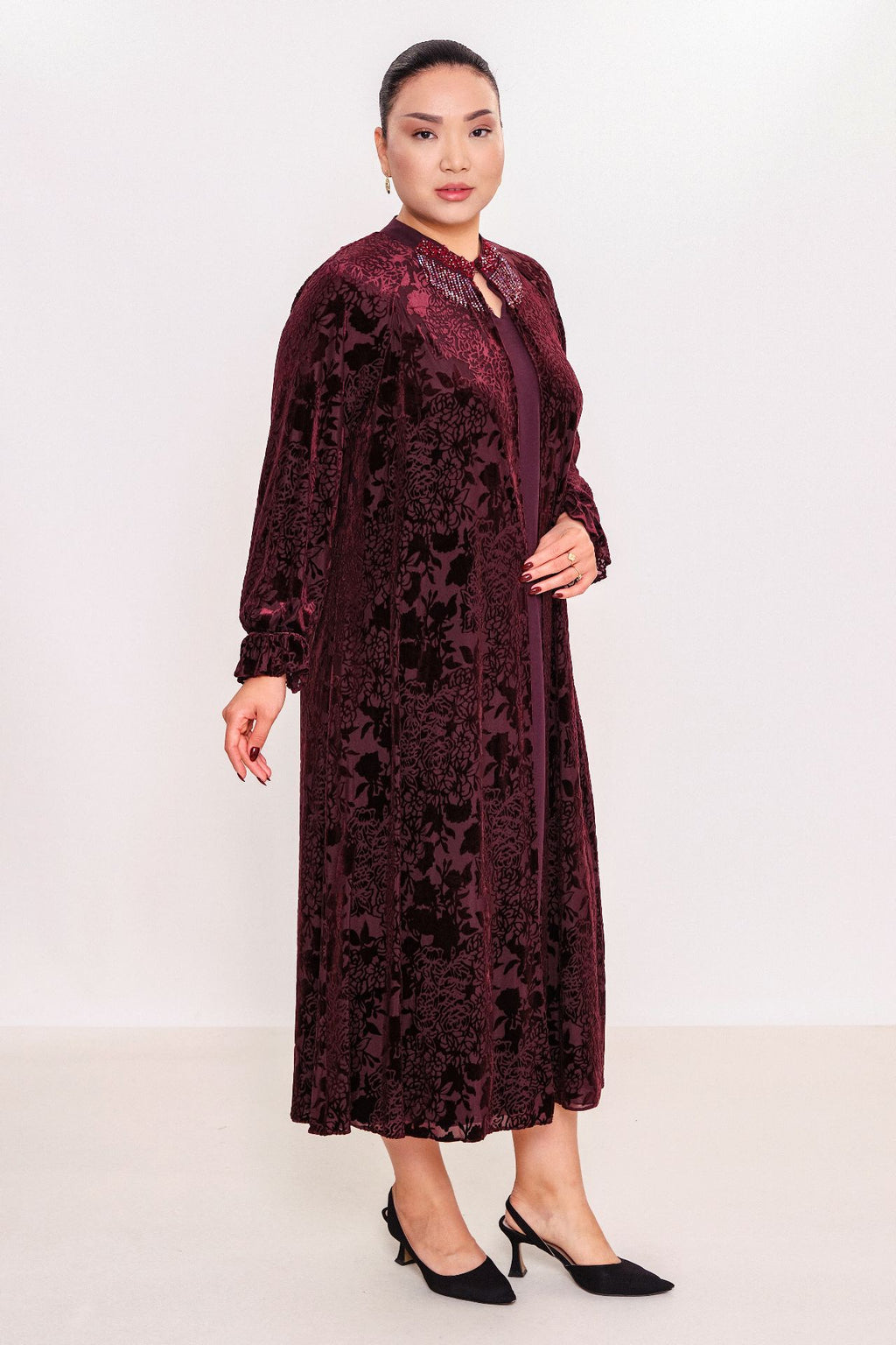 Ksas - Plus Size Dress (KSAS32384) - 8690200075292