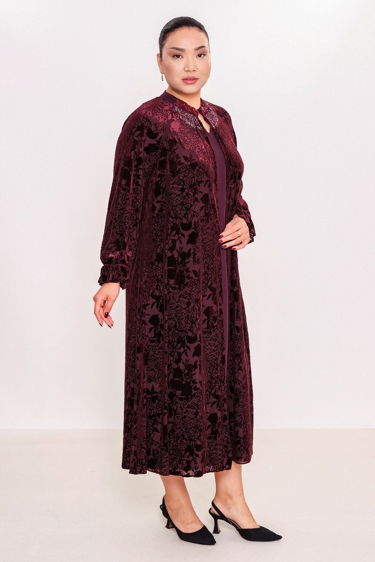 Ksas - Plus Size Dress (KSAS32384) - 8690200075292