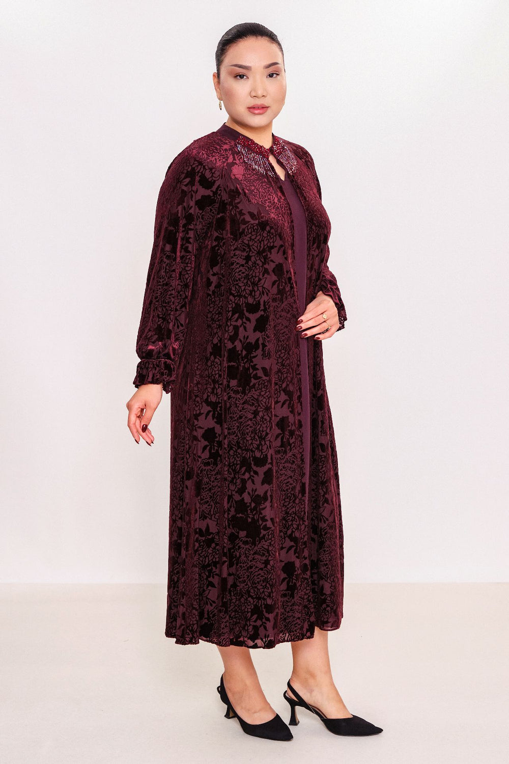 Ksas - Plus Size Dress (KSAS32384) - 8690200075292