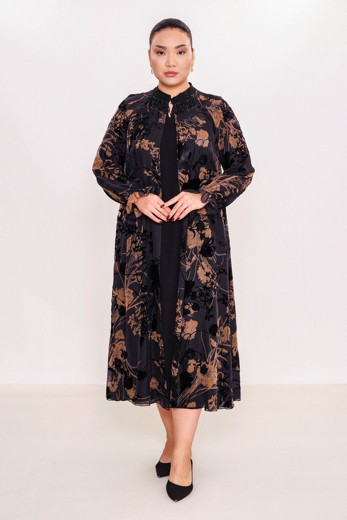 Ksas - Plus Size Dress (KSAS32385) - 8690200075308