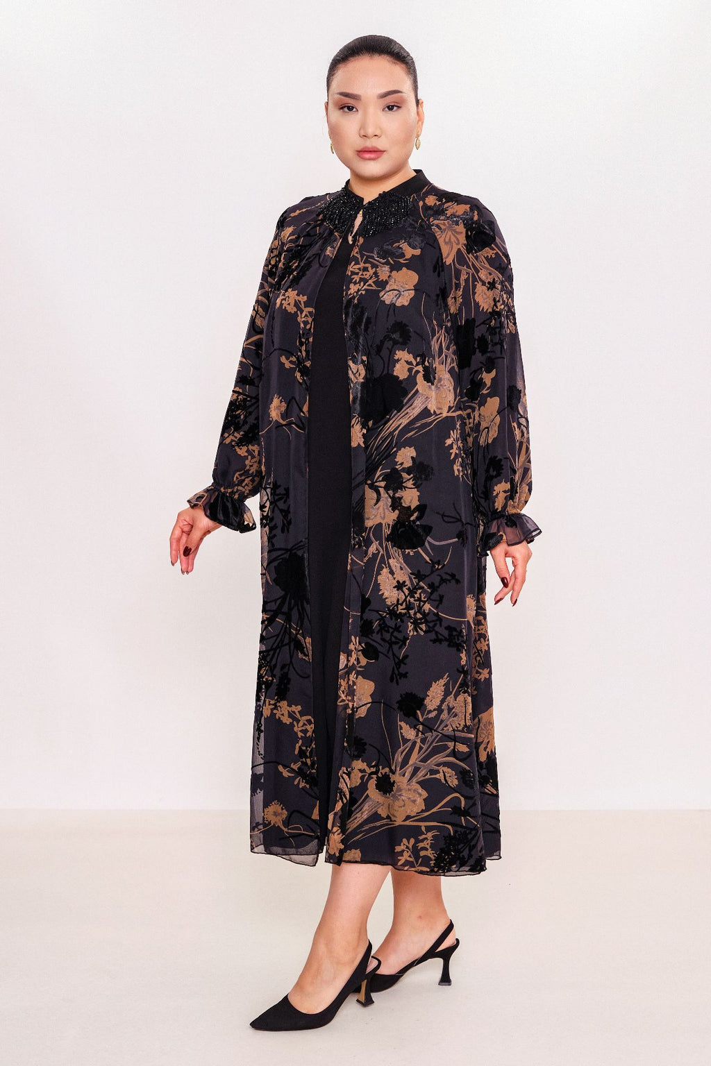 Ksas - Plus Size Dress (KSAS32385) - 8690200075308