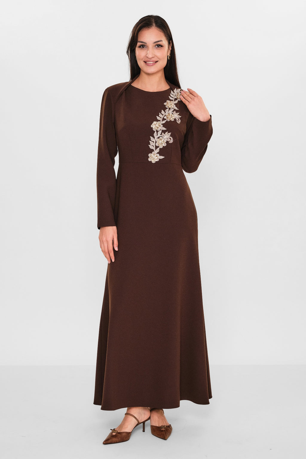 Mimya - Plus Size Dress (MİMYAM26K2327) - 8690200075698