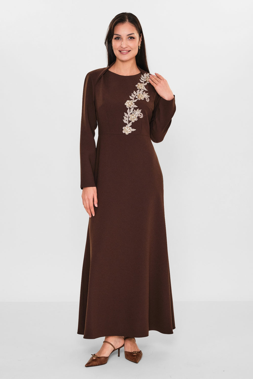 Mi̇mya - Plus Size Dress (MİMYAM26K2327) - 8690200075698