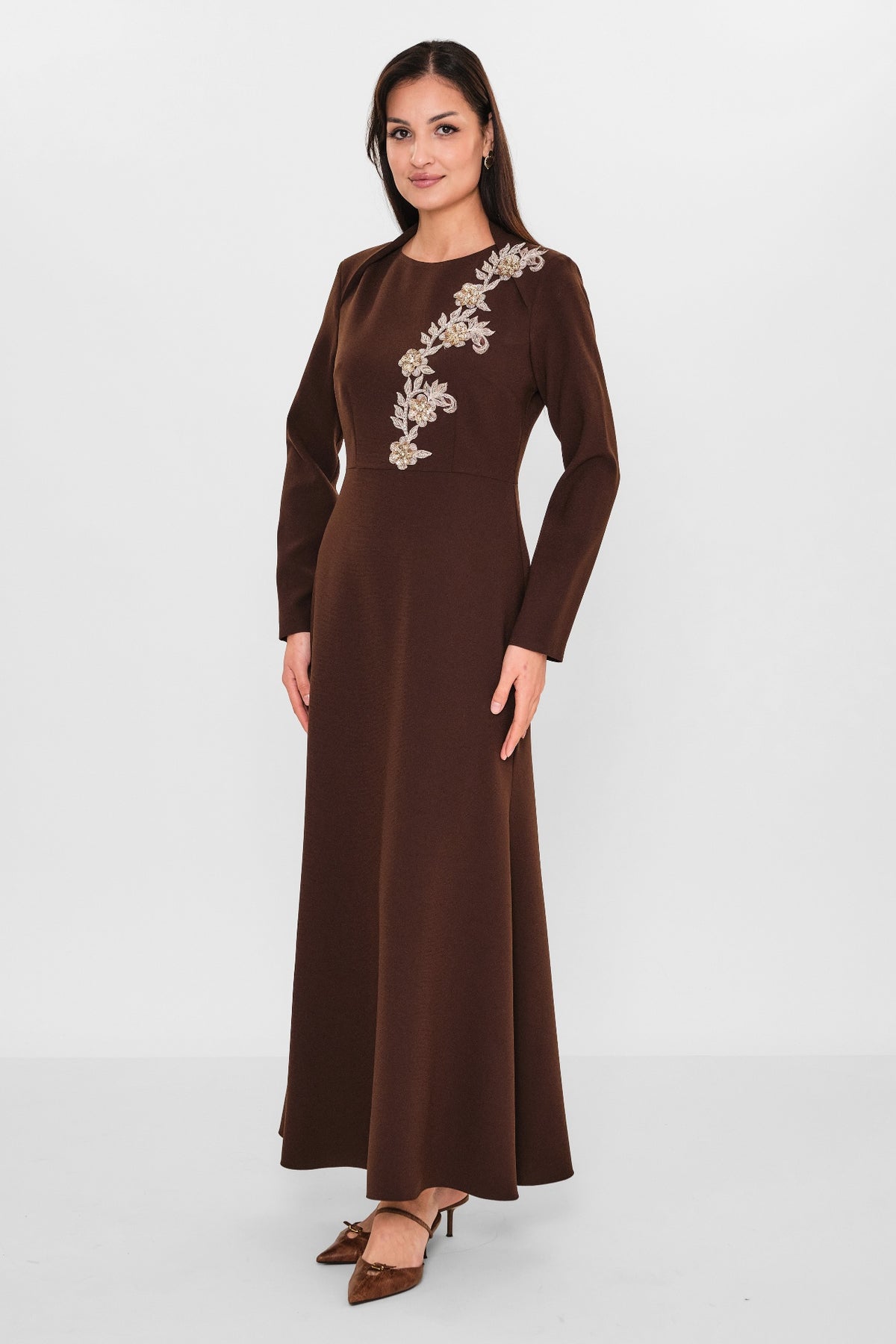Mimya - Plus Size Dress (MİMYAM26K2327) - 8690200075698