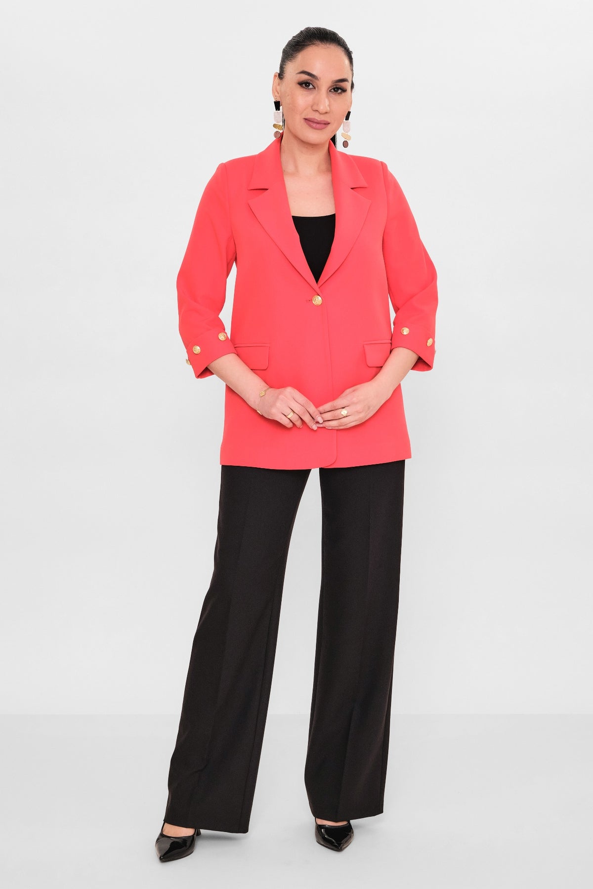 Meira - Plus Size Jacket (MEI26Y1310) - 8690200077654