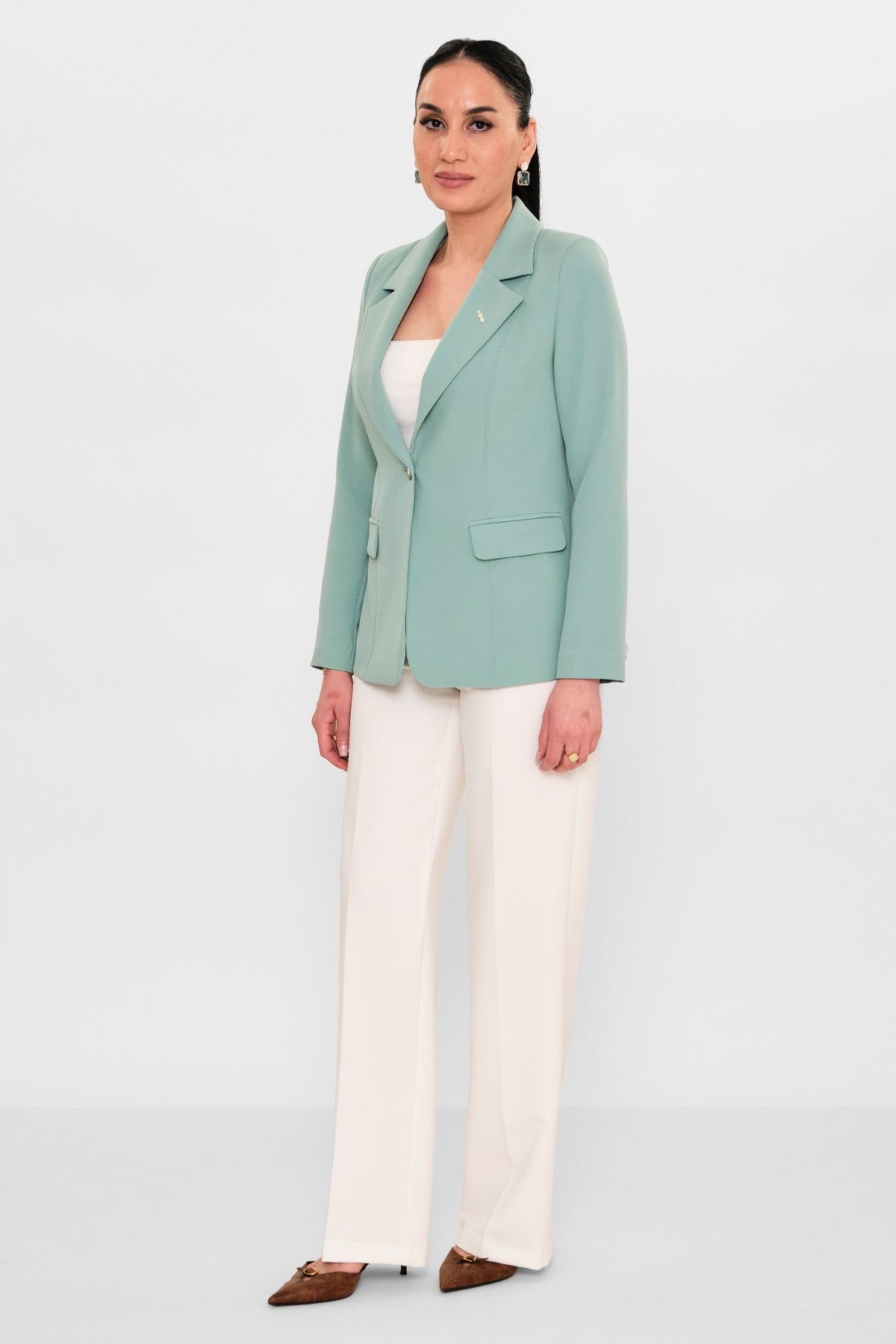 Meira - Plus Size Jacket (MEI26Y1270) - 8690200077760