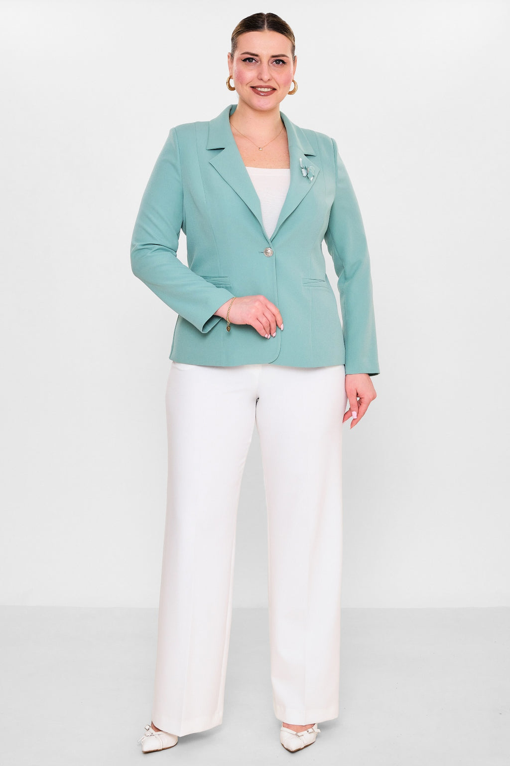 Meira - Plus Size Jacket (MEI26Y1265) - 8690200077999