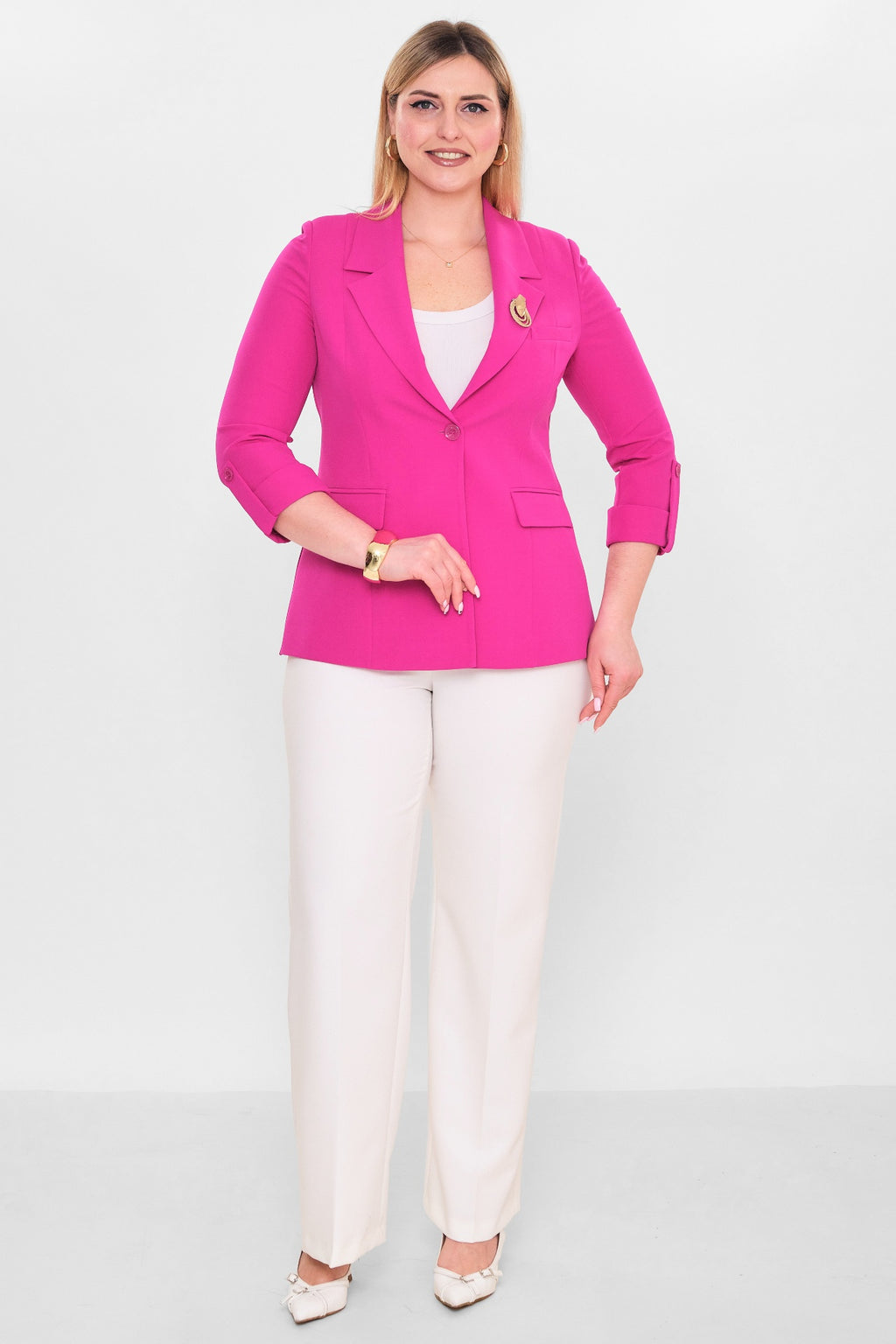 Meira - Plus Size Jacket (MEI26Y1245) - 8690200078071