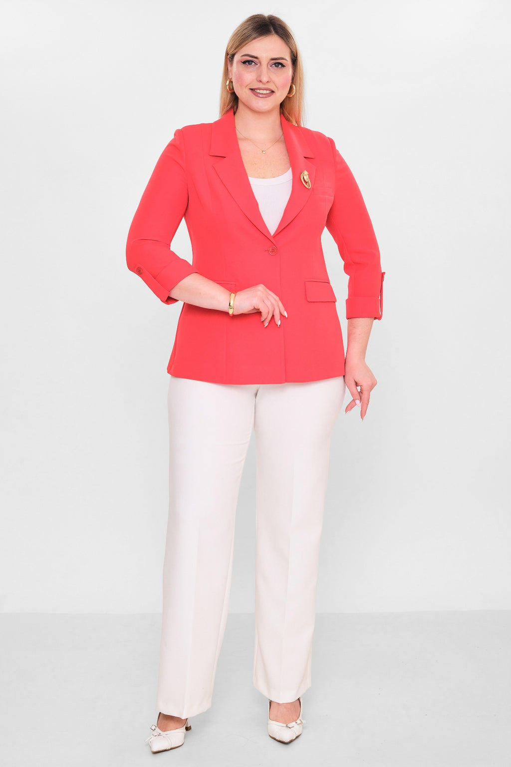 Meira - Plus Size Jacket (MEI26Y1245) - 8690200078095