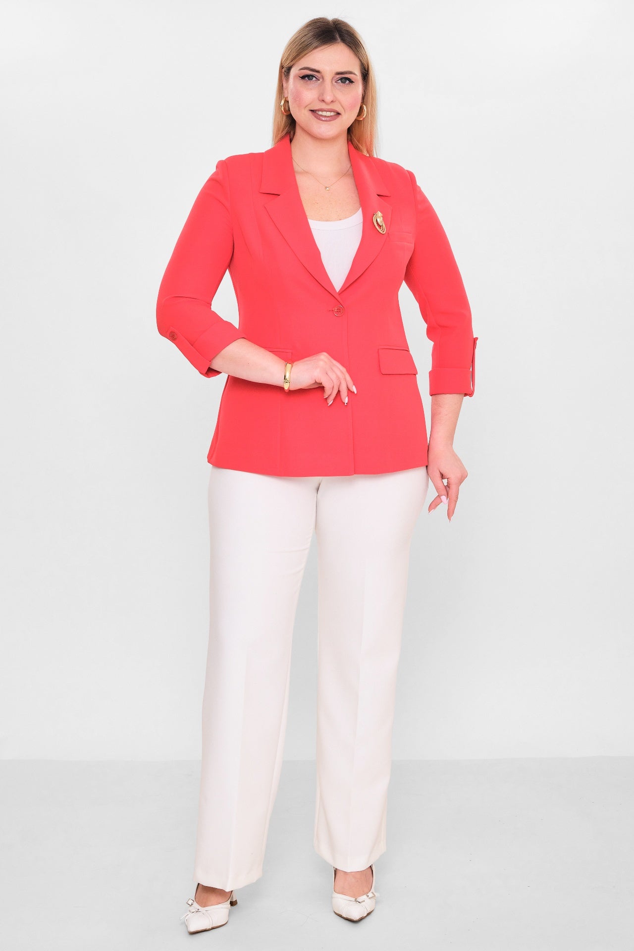 Meira - Plus Size Jacket (MEI26Y1245) - 8690200078095