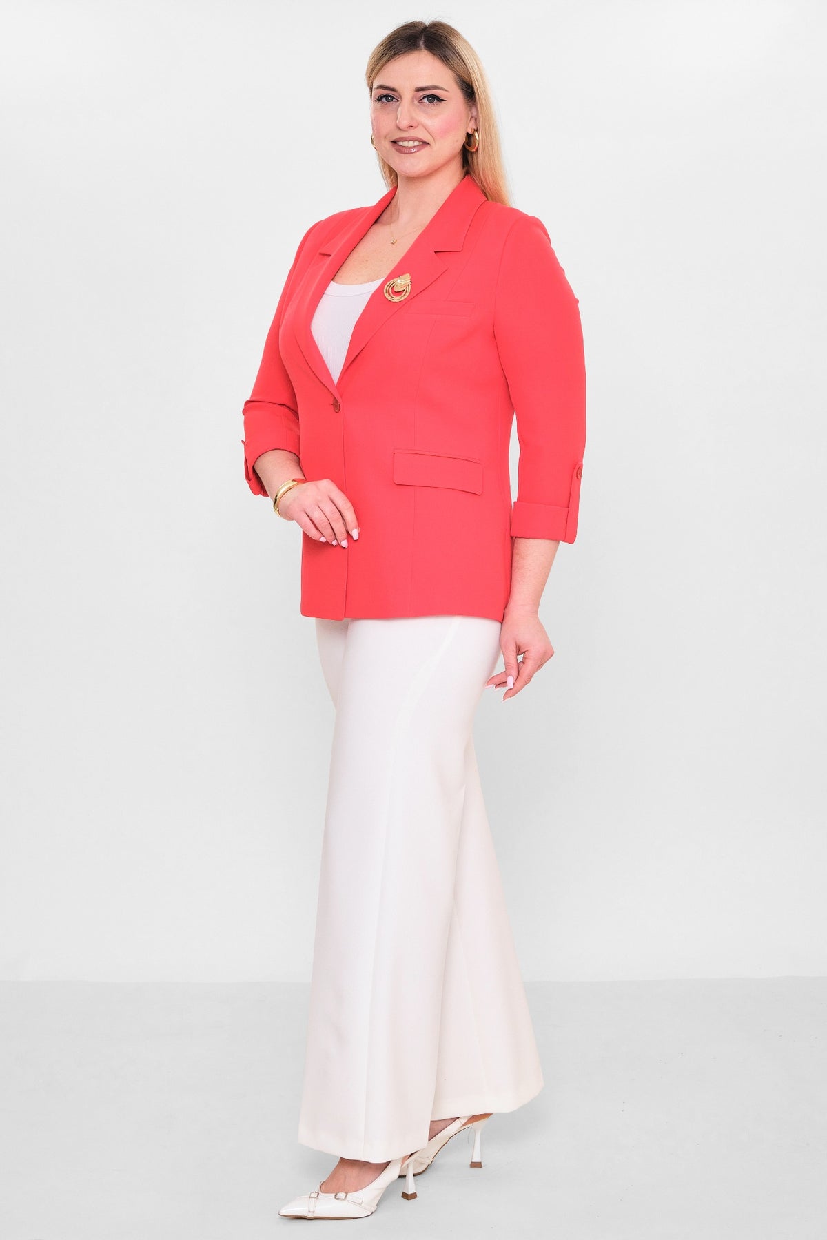 Meira - Plus Size Jacket (MEI26Y1245) - 8690200078095