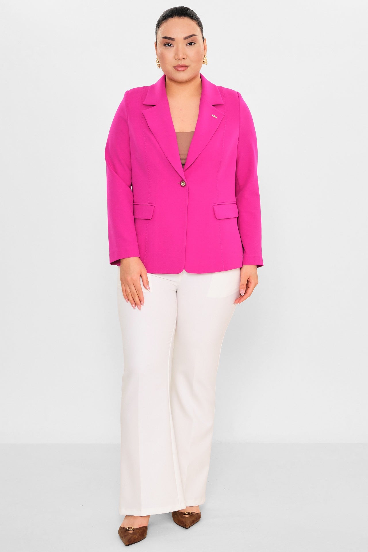 Meira - Plus Size Jacket (MEI26Y1275) - 8690200078163