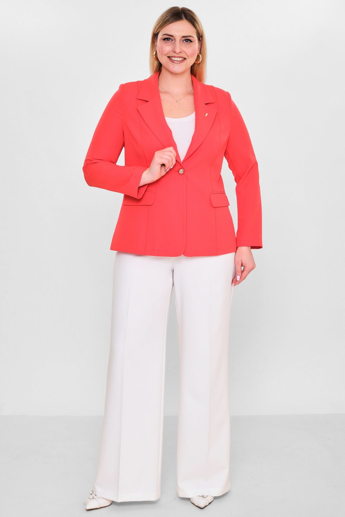 Meira - Plus Size Jacket (MEI26Y1275) - 8690200078200