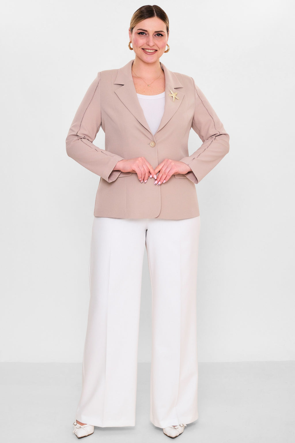Meira - Plus Size Jacket (MEI26Y1285) - 8690200078637