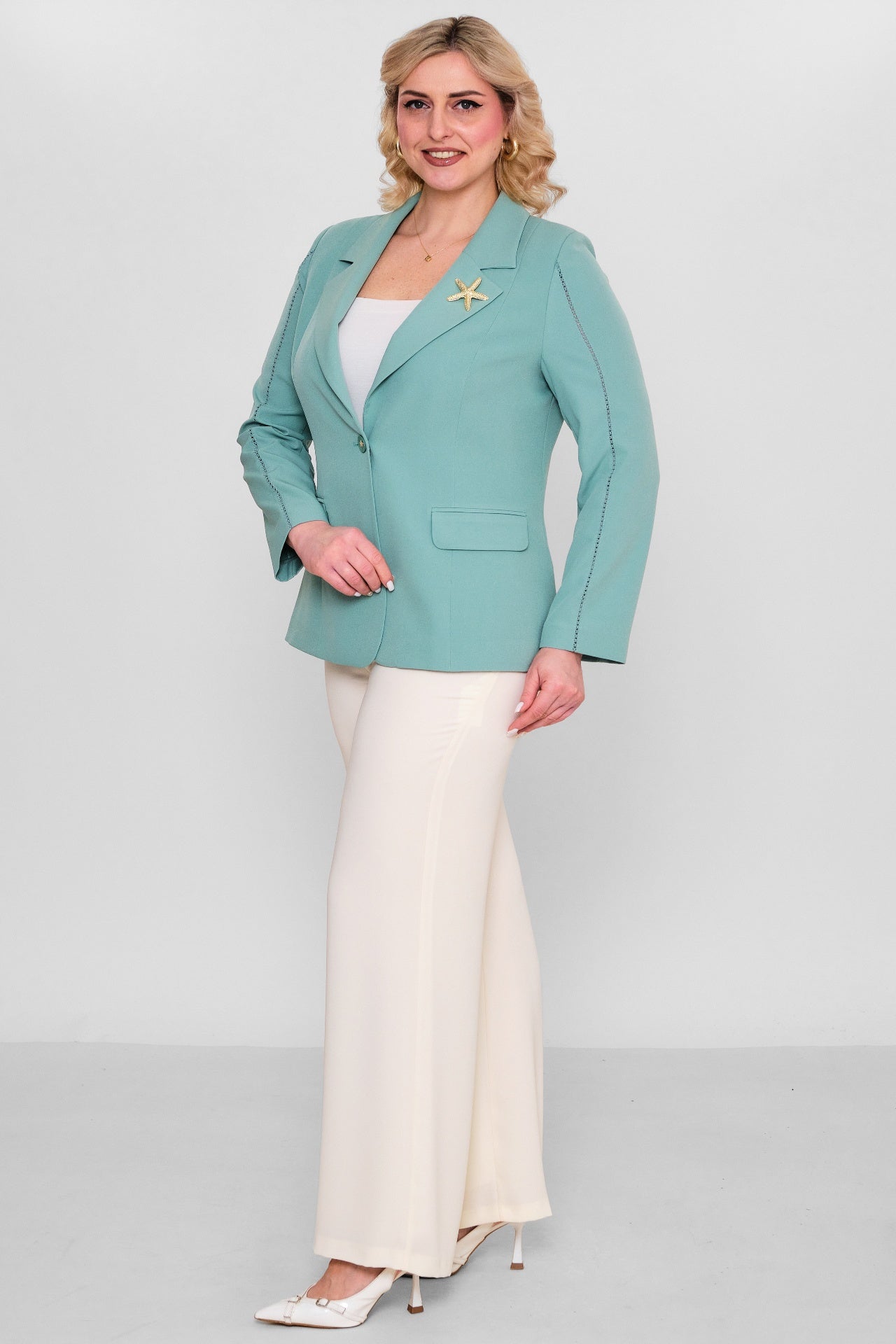 Meira - Plus Size Jacket (MEI26Y1285) - 8690200078651