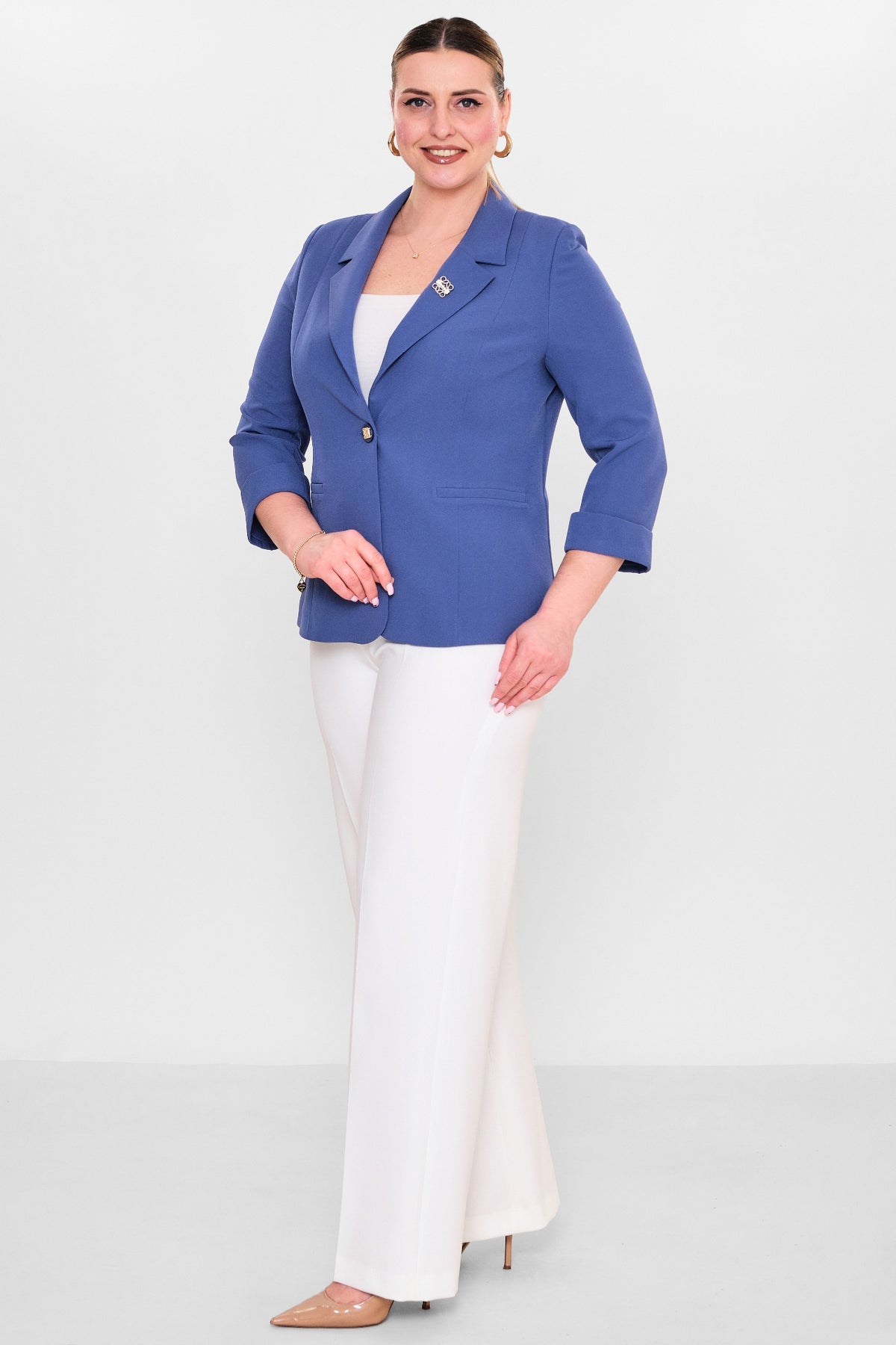 Meira - Plus Size Jacket (MEI26Y1255) - 8690200078897