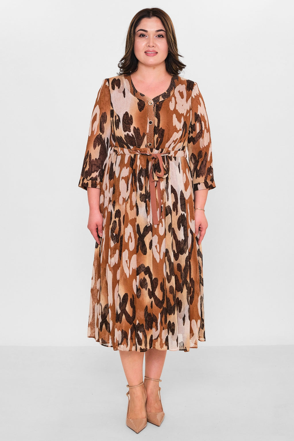 Gumanize - Plus Size Dress (GMZ2025-316-7380) - 8690200079191