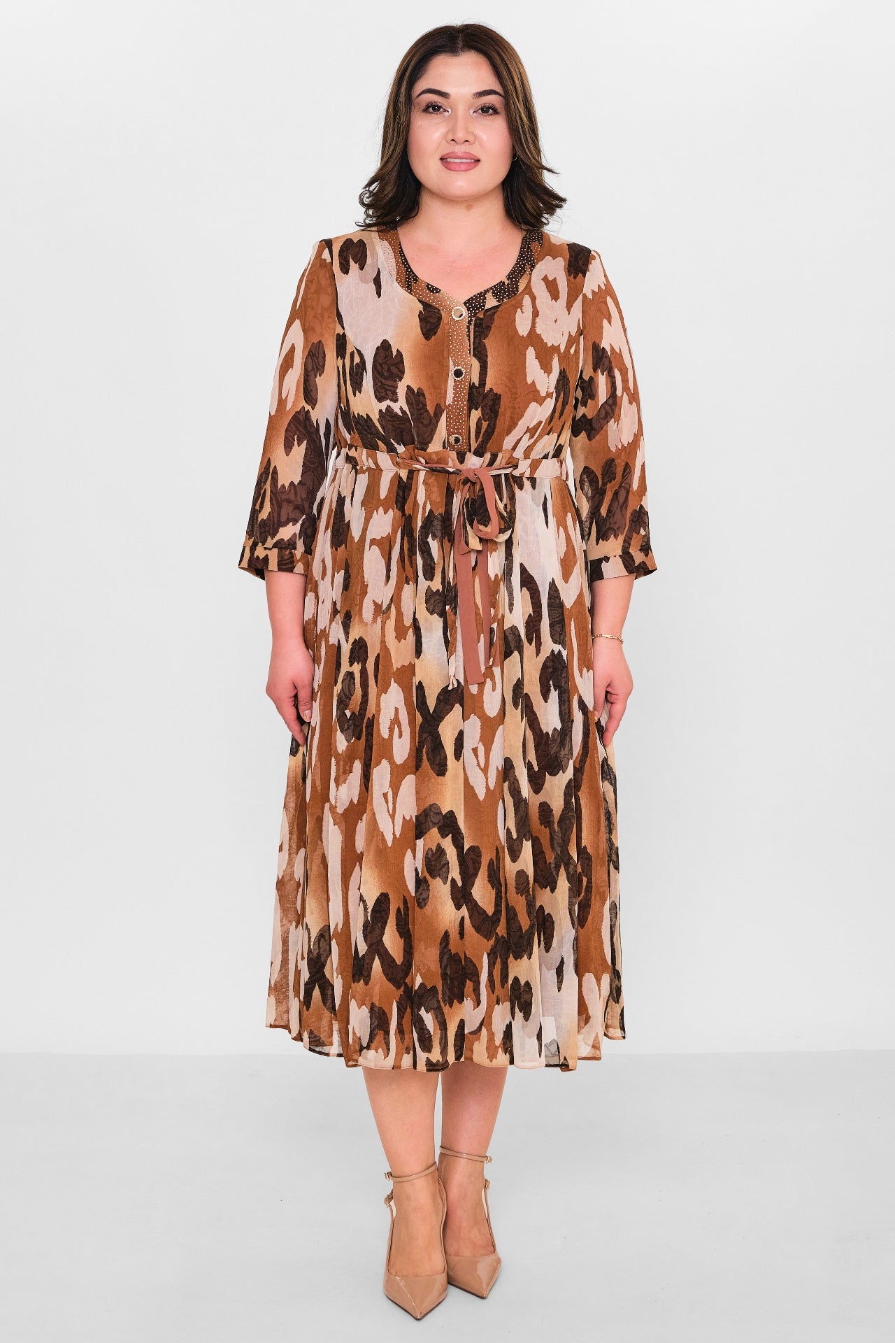 Gumanize - Plus Size Dress (GMZ2025-316-7380) - 8690200079191