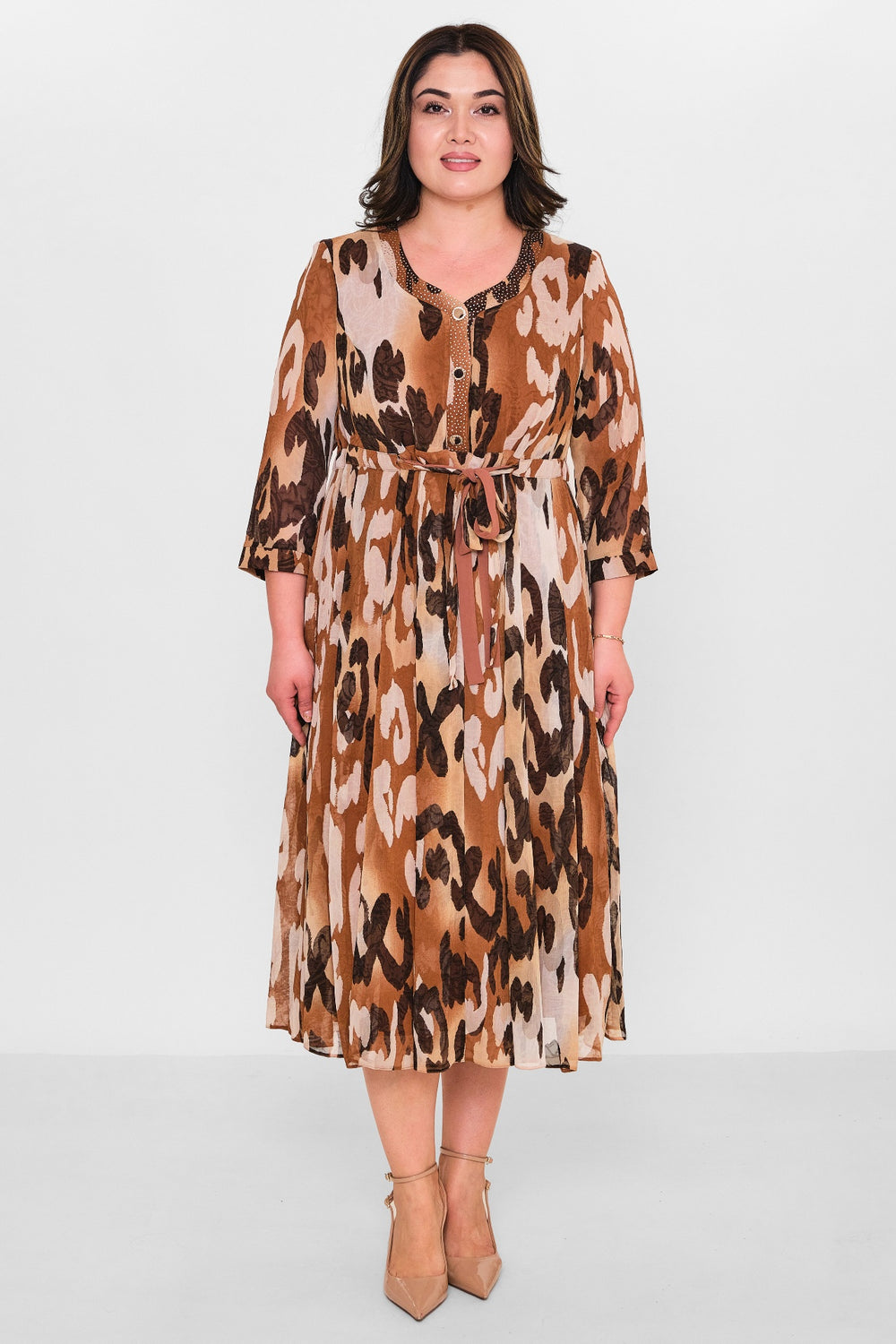 Gumanize - Plus Size Dress (GMZ2025-316-7380) - 8690200079191
