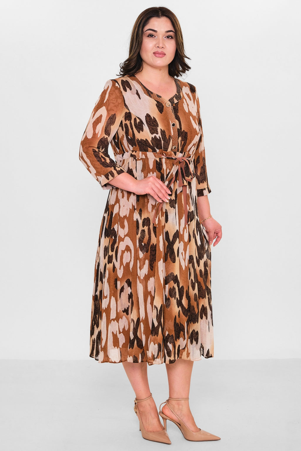 Gumanize - Plus Size Dress (GMZ2025-316-7380) - 8690200079191