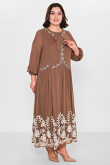 Gumanize - Plus Size Dress (GMZ2025-542-7544) - 8690200079443