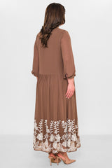 Gumanize - Plus Size Dress (GMZ2025-542-7544) - 8690200079443