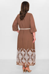 Gumanize - Plus Size Dress (GMZ2025-544-7639) - 8690200079474