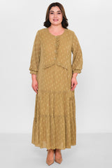 Gumanize - Plus Size Dress (GMZ2025-843-7690) - 8690200079764