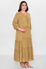 Gumanize - Plus Size Dress (GMZ2025-843-7690) - 8690200079764