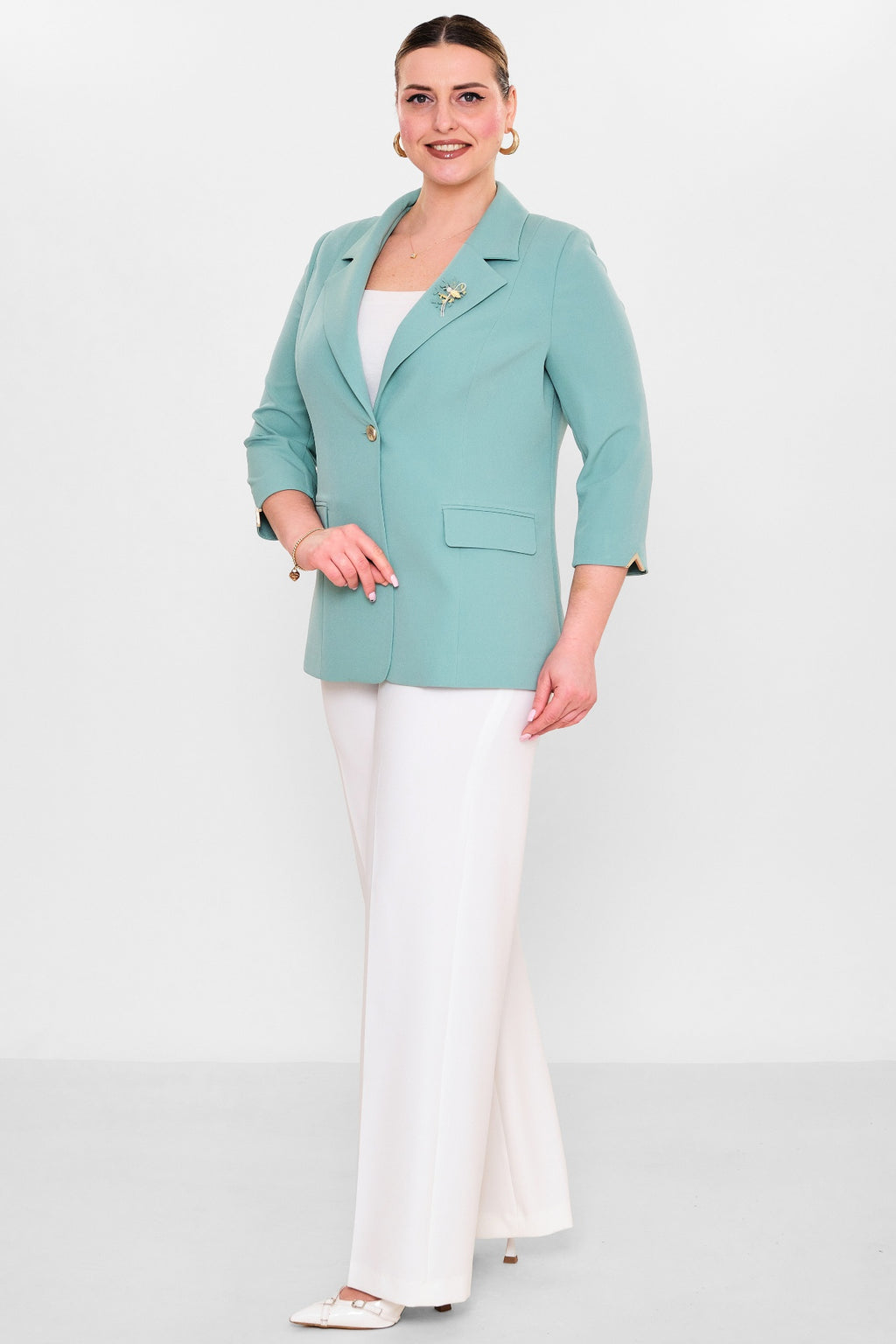 Meira - Plus Size Jacket (MEI26Y1295) - 8690200079962