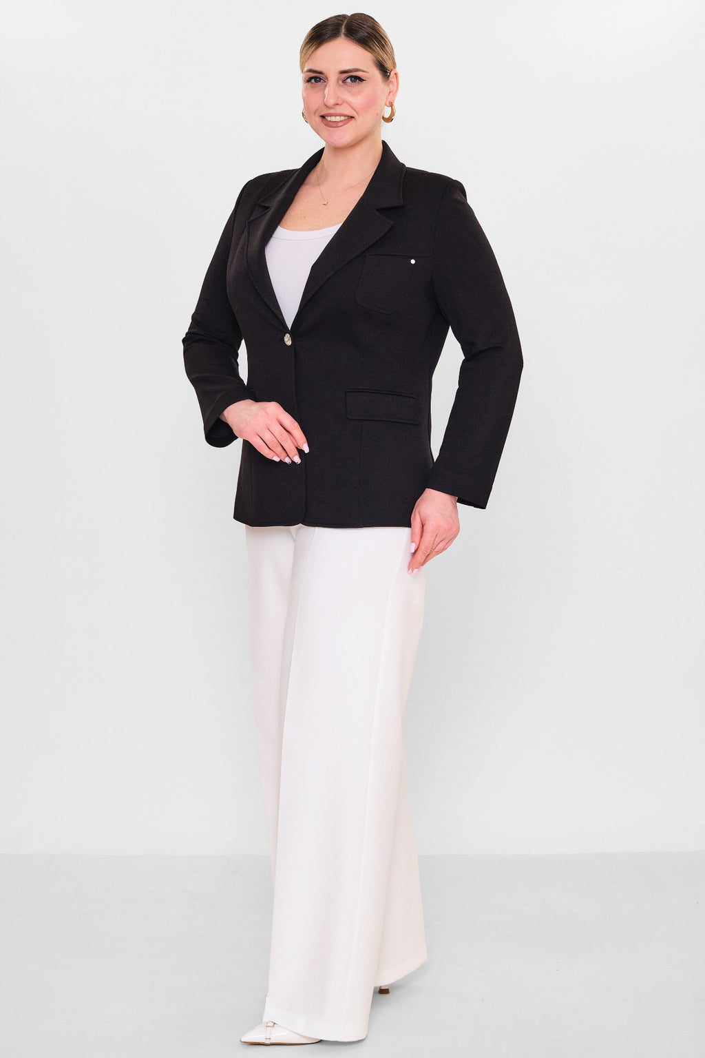 Meira - Plus Size Jacket (MEI26Y1355) - 8690200080043