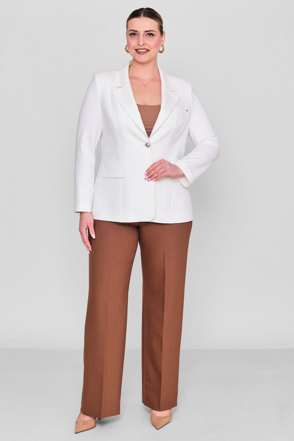 Meira - Plus Size Jacket (MEI26Y1355) - 8690200080050