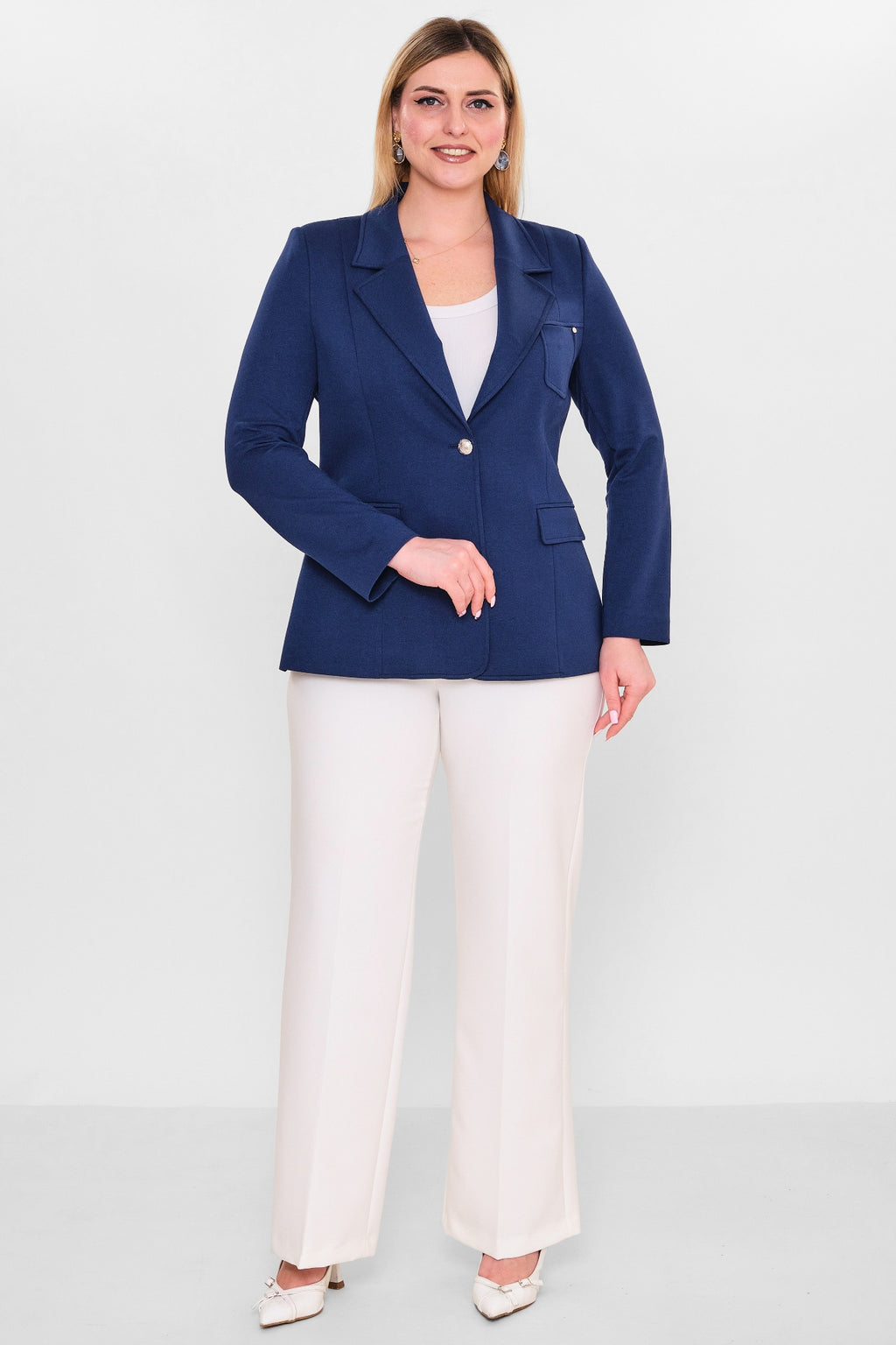 Meira - Plus Size Jacket (MEI26Y1355) - 8690200080074