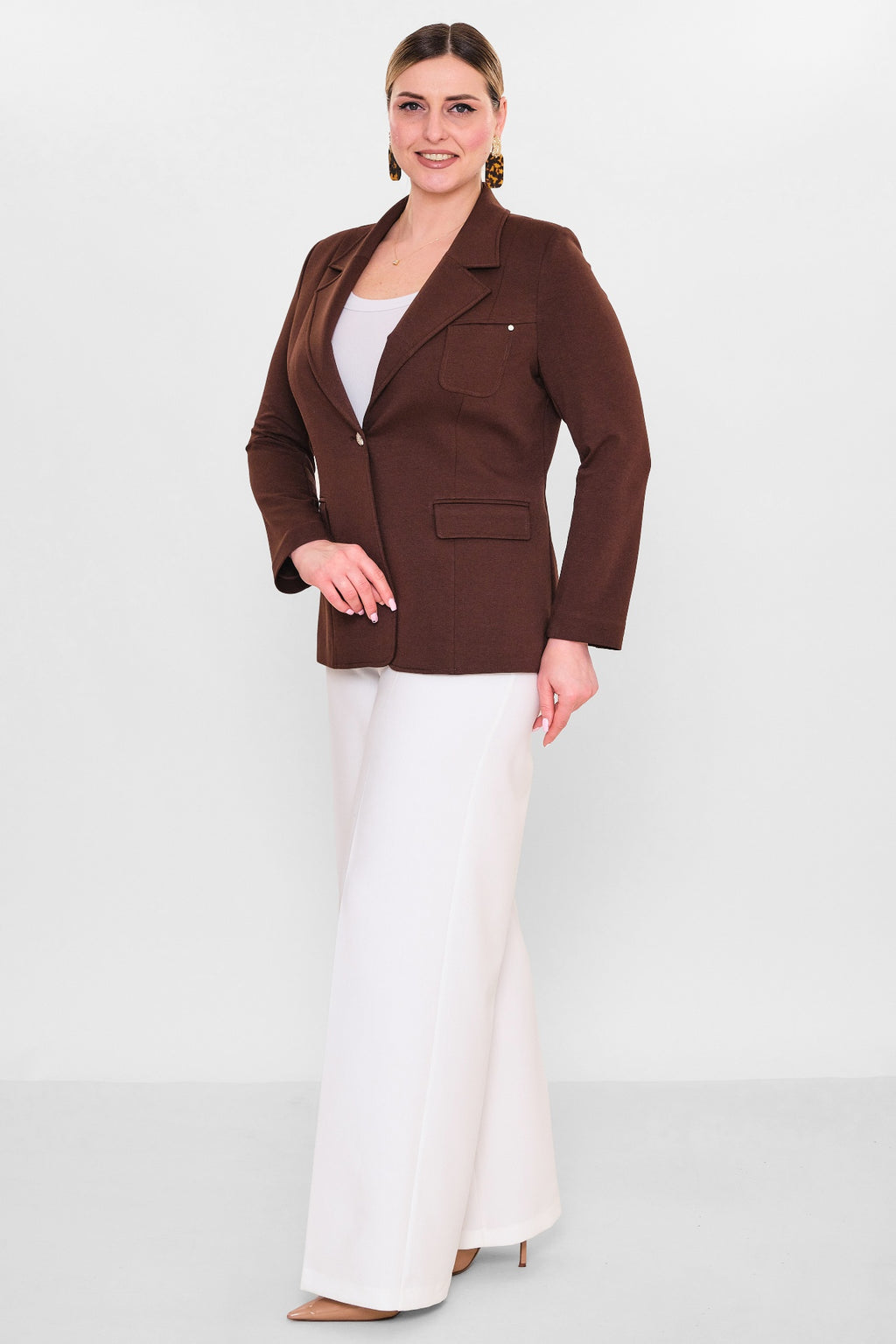Meira - Plus Size Jacket (MEI26Y1355) - 8690200080081