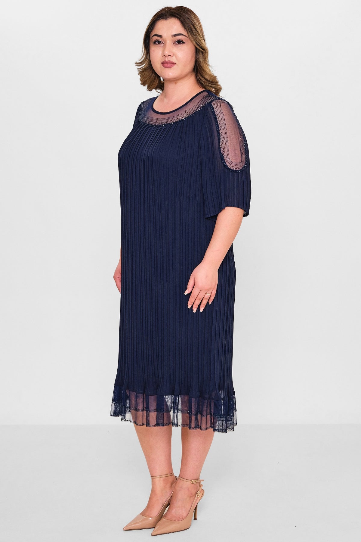Gumanize - Plus Size Dress (GMZ2019-776-172) - 8690200080340
