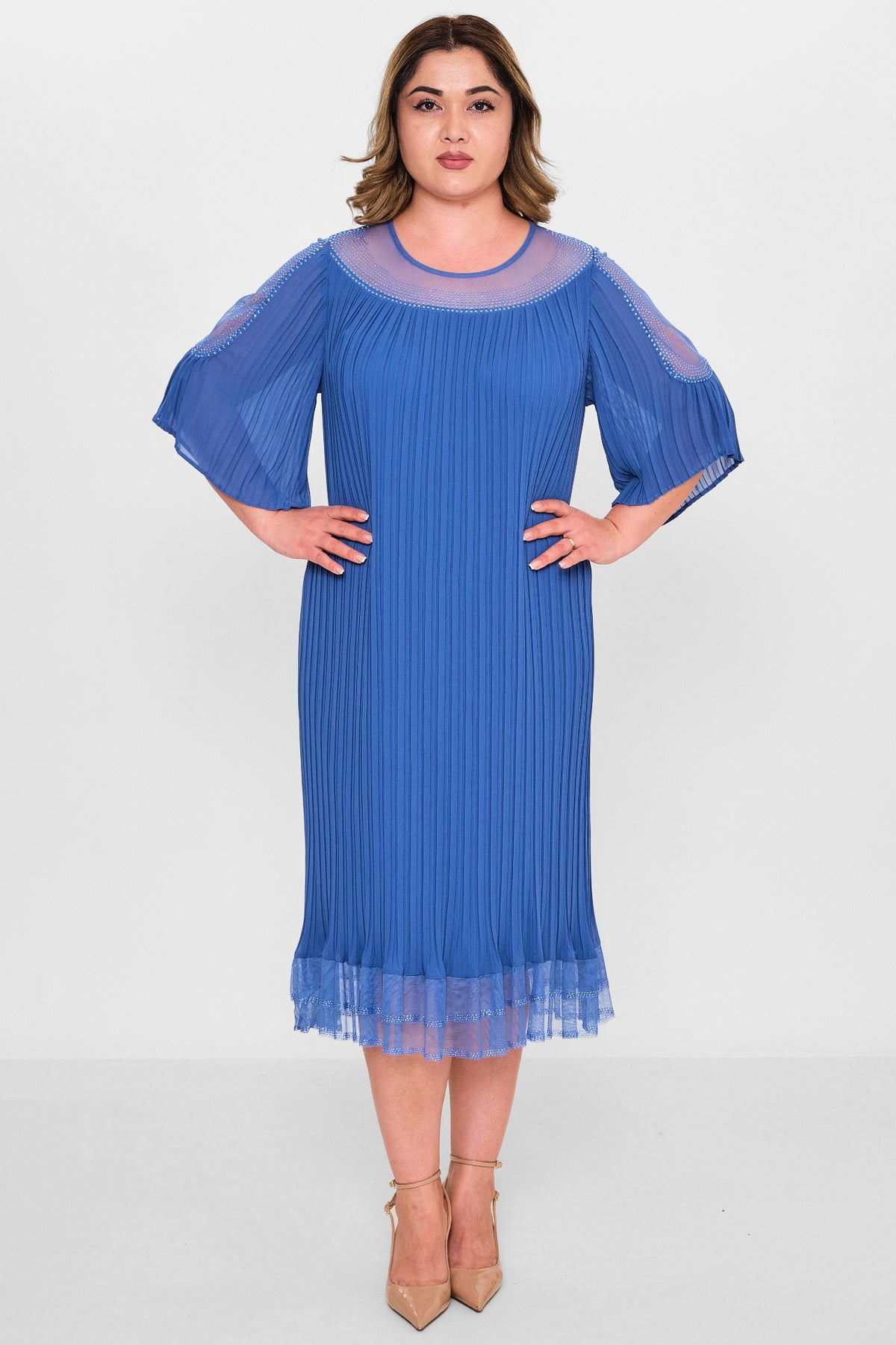 Gumanize - Plus Size Dress (GMZ2019-776-172) - 8690200080357
