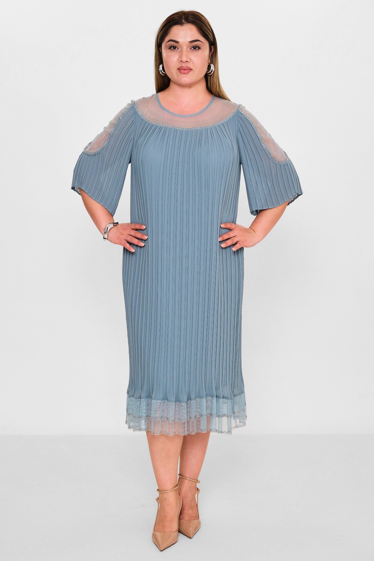 Gumanize - Plus Size Dress (GMZ2019-776-172) - 8690200080364