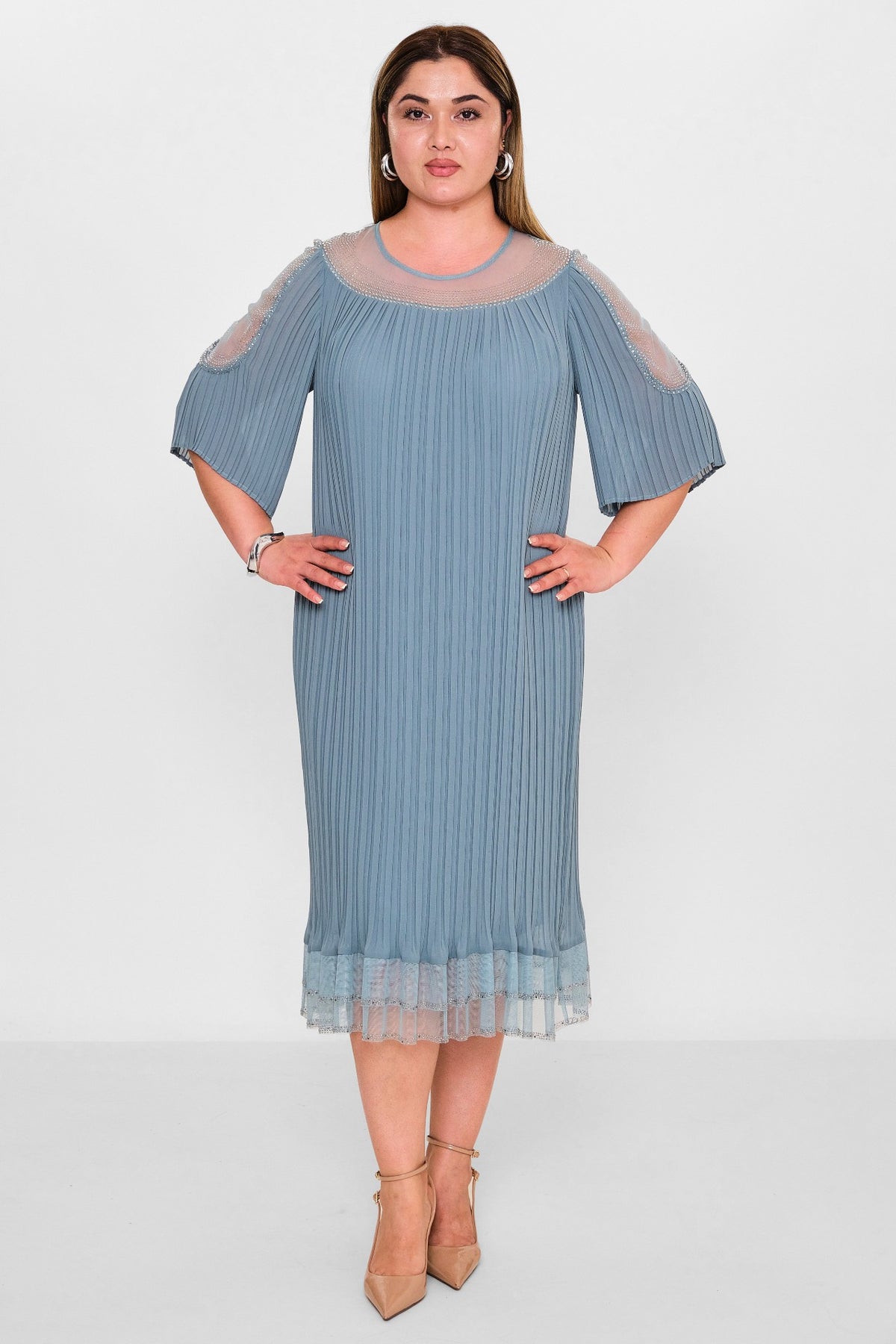 Gumanize - Plus Size Dress (GMZ2019-776-172) - 8690200080364
