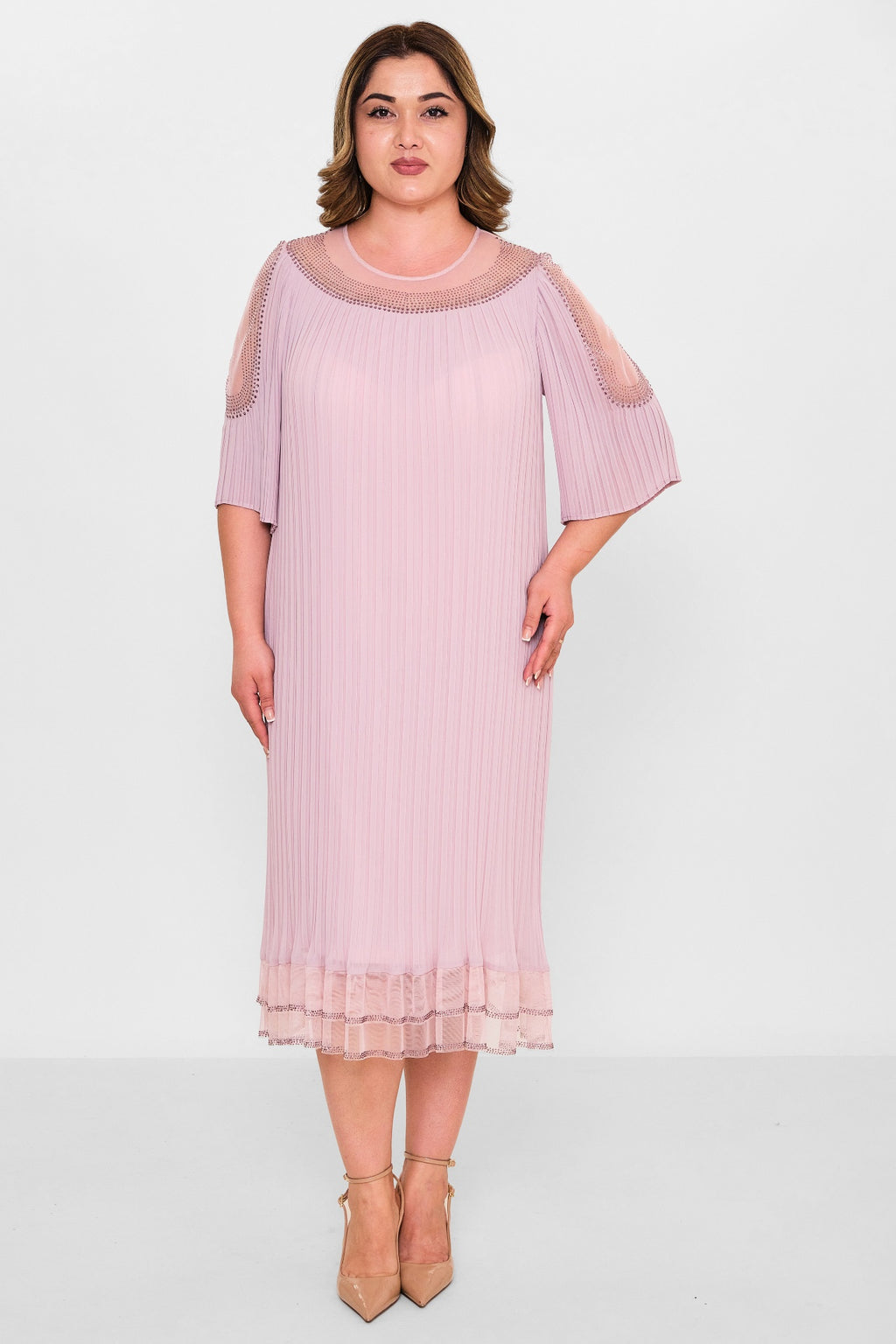 Gumanize - Plus Size Dress (GMZ2019-776-172) - 8690200080371