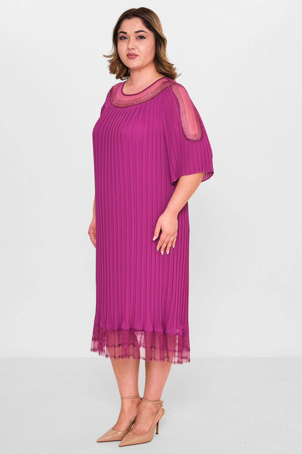 Gumanize - Plus Size Dress (GMZ2019-776-172) - 8690200080388