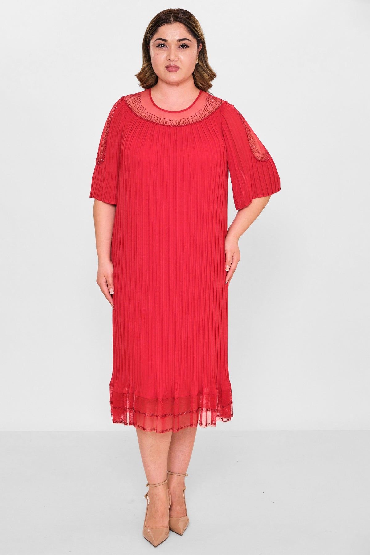 Gumanize - Plus Size Dress (GMZ2019-776-172) - 8690200080395
